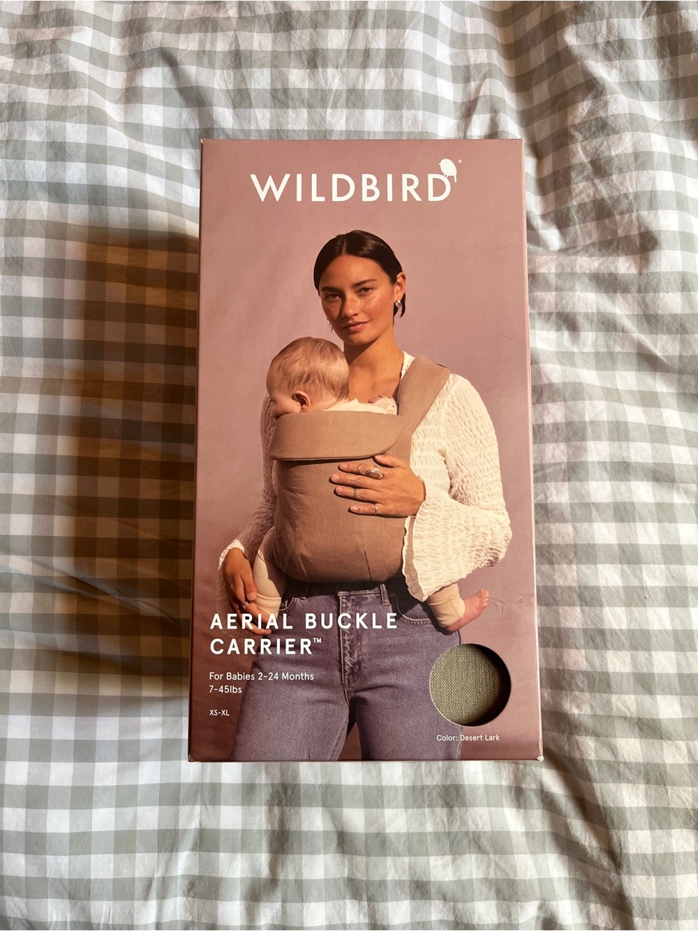 Wildbird Aerial Buckle Carrier XS-XL Desert Lark Tan Soft Adjustable NWT